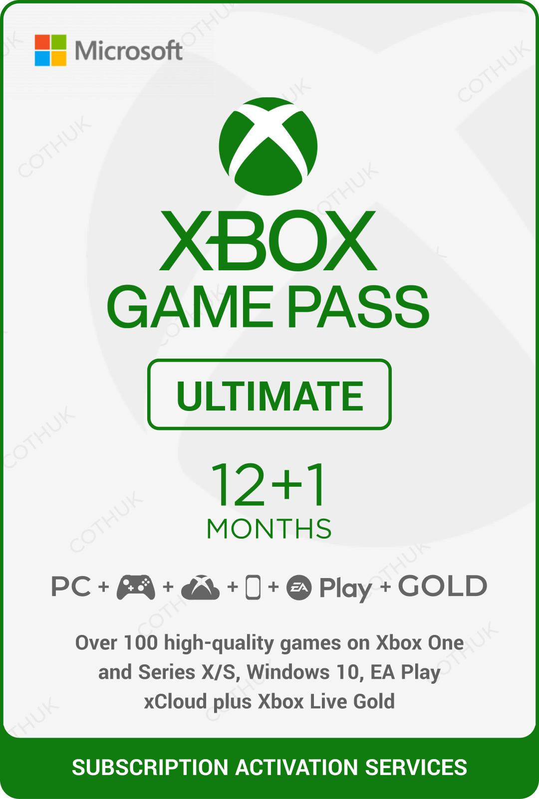 Xbox Game Pass Ultimate - 12 Months ACCOUNT