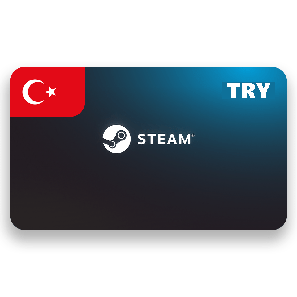Steam Wallet Gift Card Turkey 50 TL. Idyntificond Card Turkey.