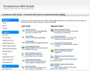 Scriptalicious SEO Scripts Pro v2.0.2 - скрипт SEOс-вис
