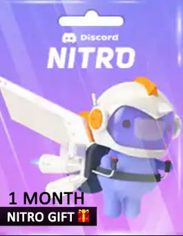 🟣Discord Nitro 1 month full + 2 boosts (gift🎁)🟣