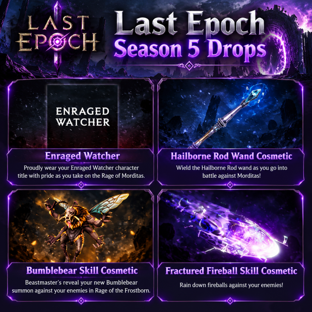 Last Epoch 4 Rewards Season 5 Twitch Drops ⚡Instant Delivery photo 1