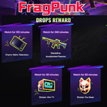 Скин FragPunk Gun twitch сбрасывает 4 предмета
