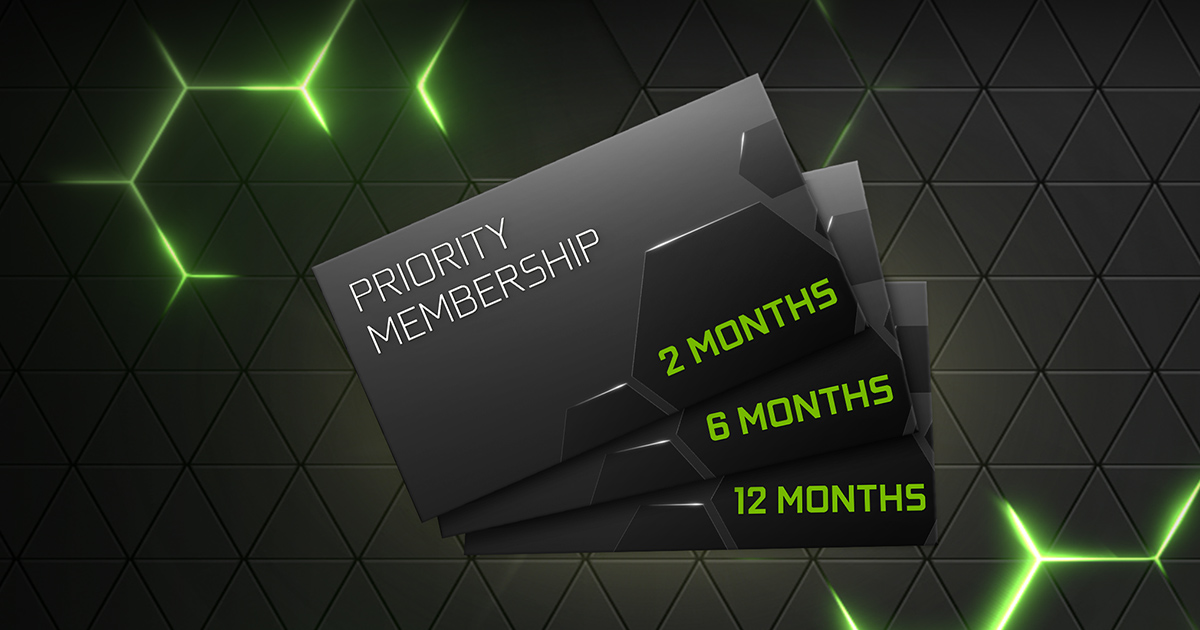 🔥🎮Nvidia Geforce Now Priority Code (6 Month) RTX ON