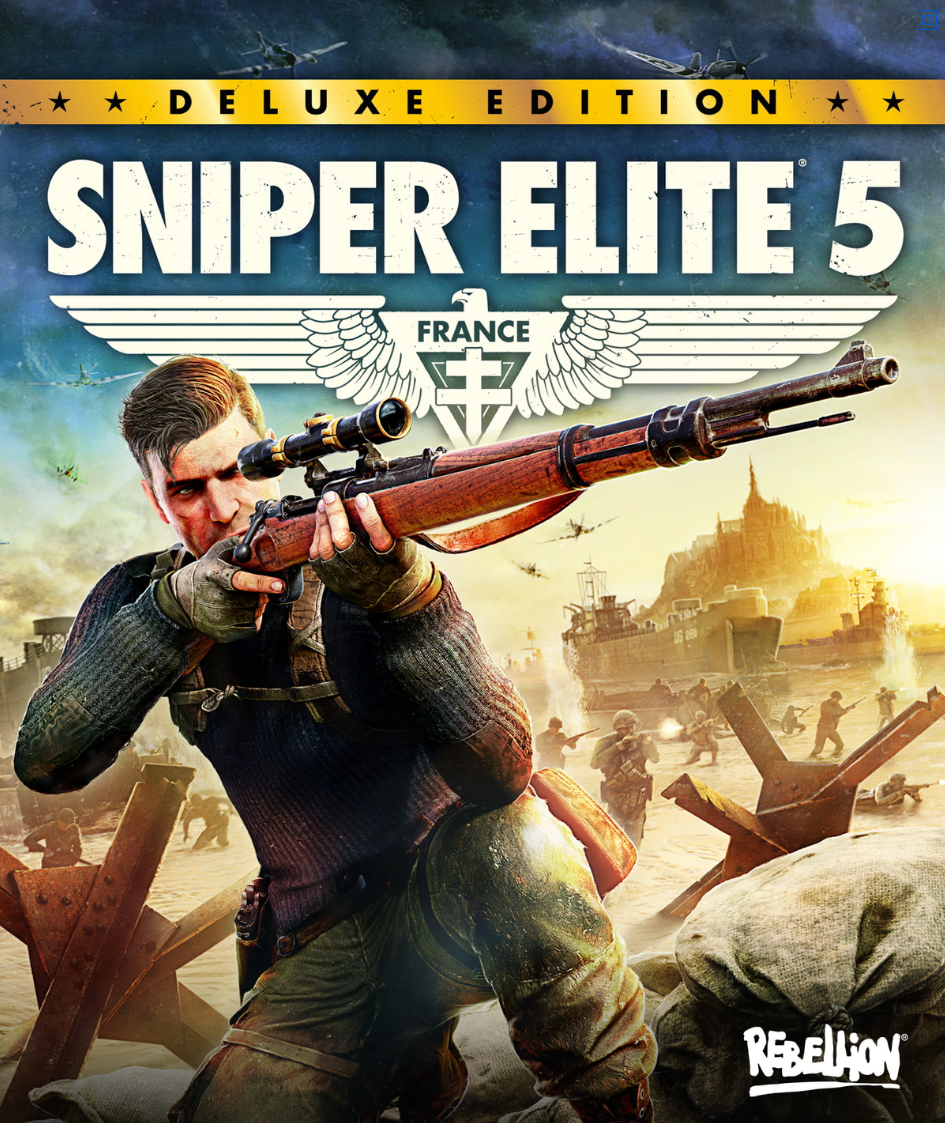 Sniper Elite 5 Deluxe + 390 game XBOX ONE & XBOX SERIES