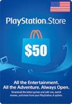 PSN PlayStation Network Карта Активации 50$ USD USA US