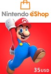 Nintendo eShop Карта Активации 35$ INSTANT USD USA US