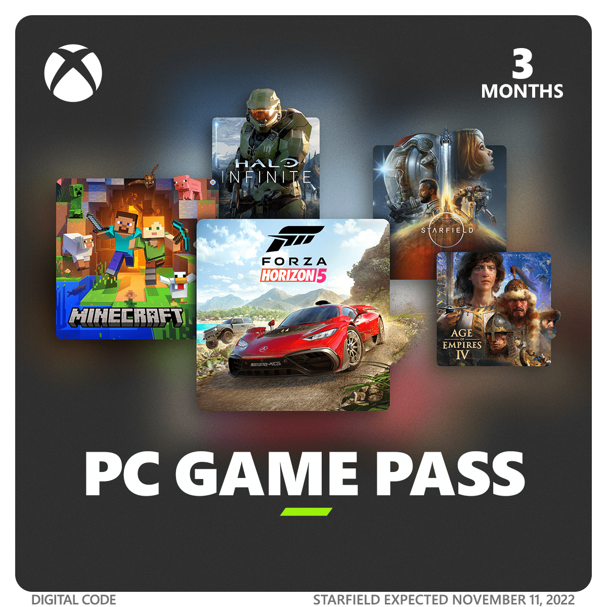 Buy 🚀XBOX GAME PASS 3️⃣ months💻 for PC💻+CASHBACK cheap, choose from