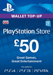 🕹️ PSN £ 50  (GBP) 💷UK💷 [Карта Оплаты] - irongamers.ru