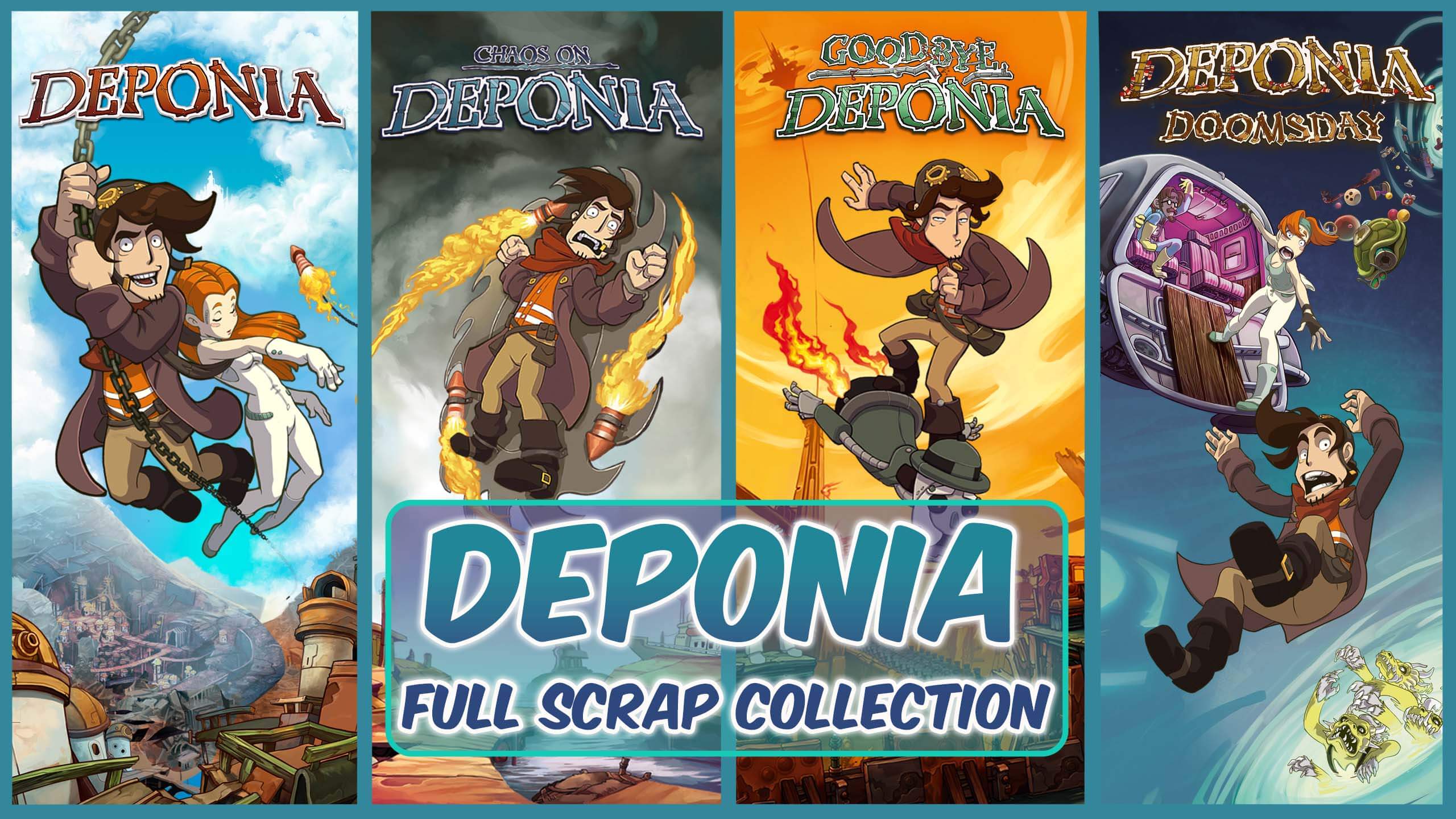 Chaos of deponia steam фото 77