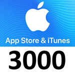 ✅Подарочная карта iTunes пополнение APPLE✅ 3000 рублей✅