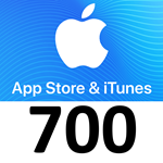 ✅Подарочная карта iTunes пополнение APPLE✅ 700 рублей✅