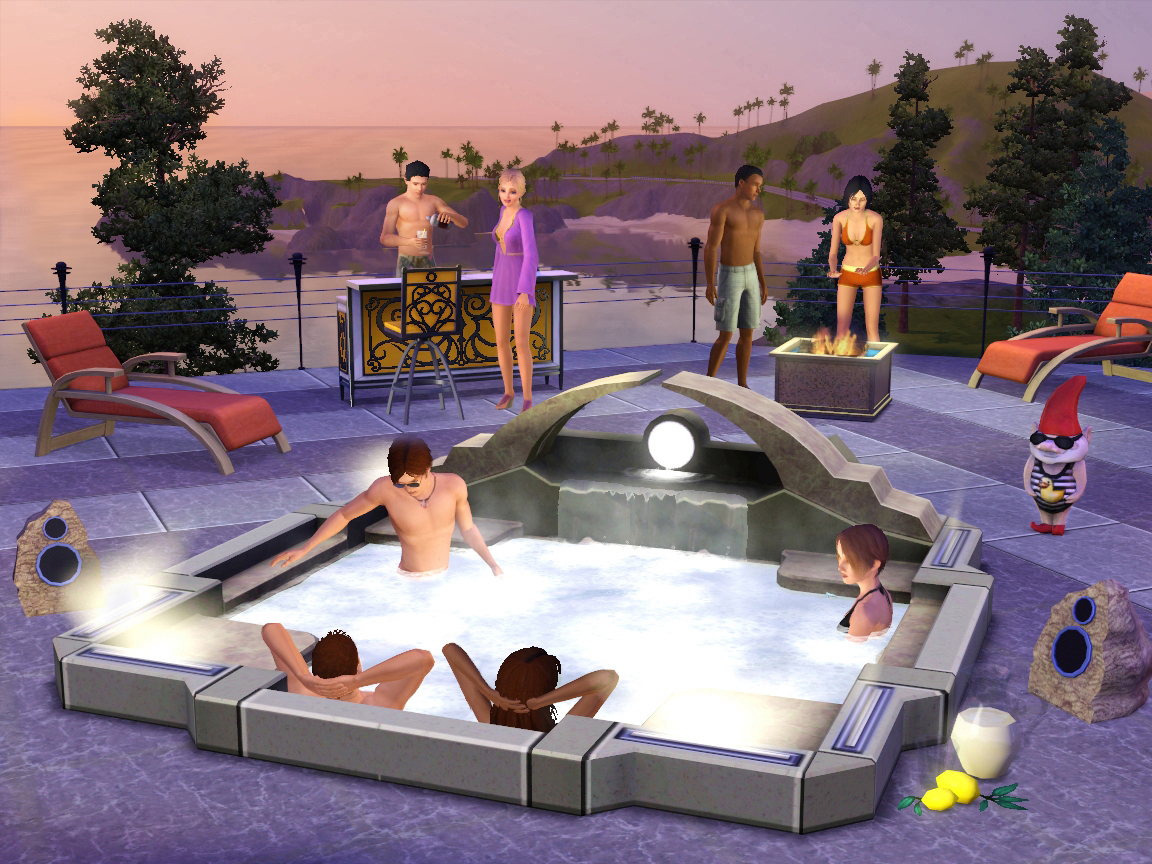Поиграть отдохнуть. SIMS 3 Outdoor Living stuff. SIMS 3 Outdoor Living. SIMS 3 игра. Симс 3 скрин бассейн.