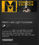 Metro Last Light Complete Pack STEAM Gift - Region Free