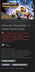 Minecraft Story Mode Telltale Games - Steam Gift RU/CIS