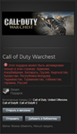 Call of Duty Warchest STEAM Gift - RU/CIS