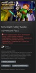 Minecraft: Story Mode  Adventure Pass Steam Gift RU/CIS