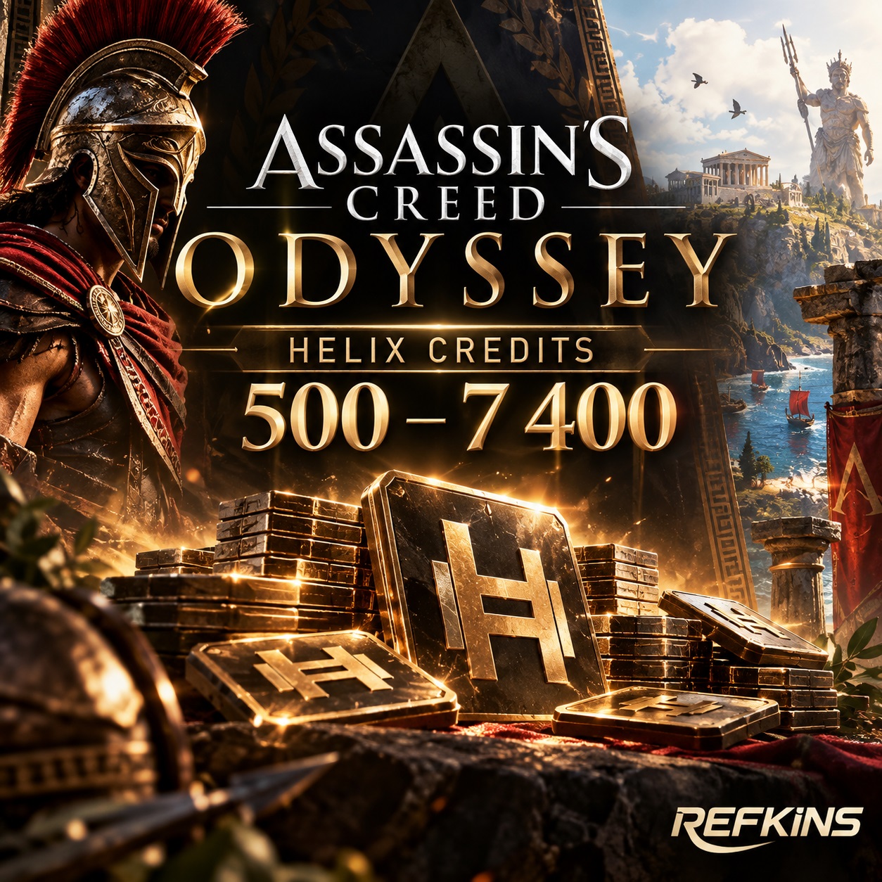 ASSASSIN´S CREED ODYSSEY HELIX 500–7 400 | PC UBISOFT STEAM EPIC фото 1