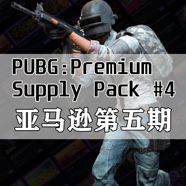 Buy Amazon Prime PUBG五期 Supply Pack 4 cheap, choose from different