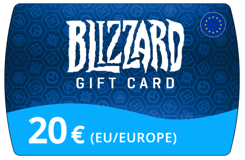 Battle.net Gift Card 50 Eur Battle.net Chave Digital Europa