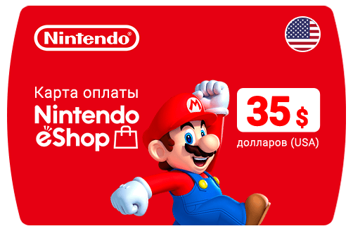 Buy Nintendo eShop Card 35$ Nintendo Eshop