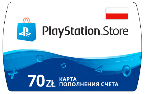 Купить карта playstation network card 70 pln🔵без комиссии Фотография карта playstation network card 70 pln🔵без комиссии