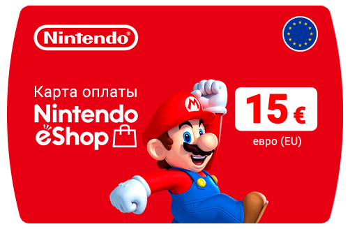 Buy Nintendo eShop Card 15 EU Europe cheap choose from