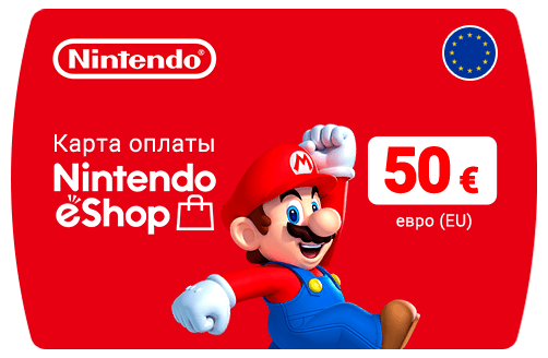 Nintendo eShop Card 50€ EU 🔵No Fee