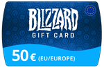 Blizzard Gift Card 50 EUR (Battle.net) EU🔵No fee
