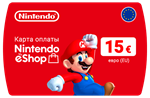 Карта Nintendo eShop 15€ EU (Евро) 🔵Европа - irongamers.ru