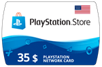 Карта PlayStation(PSN) 35$ USD (Долларов) 🔵США