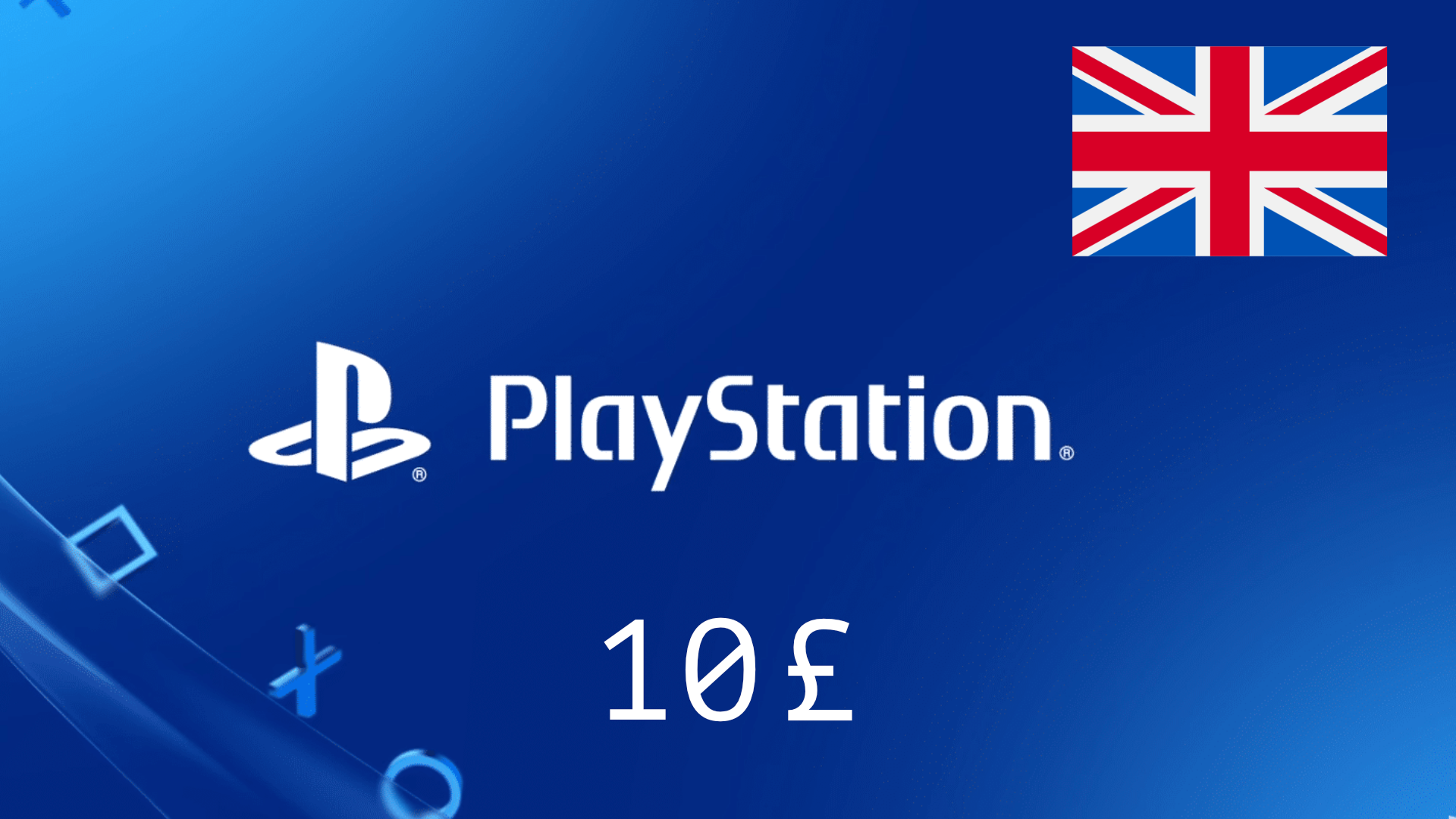 🎮Playstation Network (PSN) 🔥 10£ (UK) [Без комиссии]