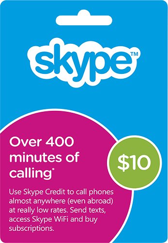 Skype Voucher 🇺🇸 Original 10$ (USD)