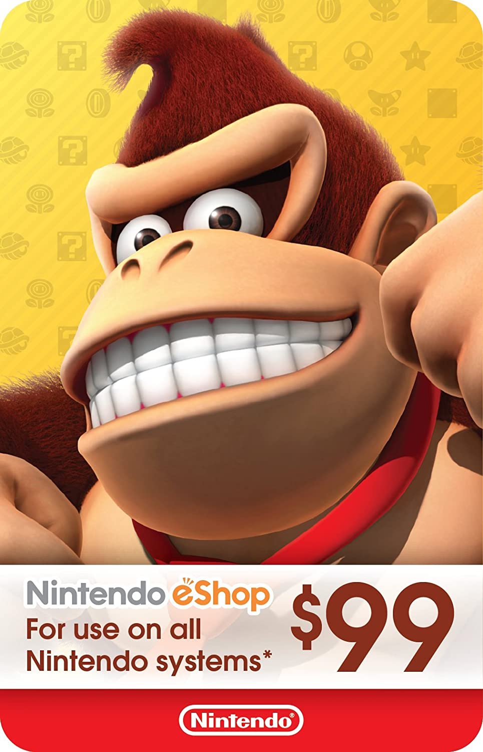 ✅Nintendo🔥Gift Card - 99$ 🇺🇸 (USA) Без комиссии