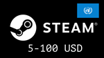 ⚡️Steam Gift Card🔥5-100$ (Турция, Аргентина, KZ, UA)