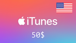 iTunes 🔥 Gift Card -  50$ 🇺🇸(USA) [Без комиссии]