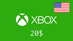 ✅ Xbox 🔥Gift Card - 20$ (USA) [Без комиссии]