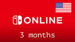 ✅Nintendo Switch Online🔥Gift Card- 3 months 🇺🇸 (US)