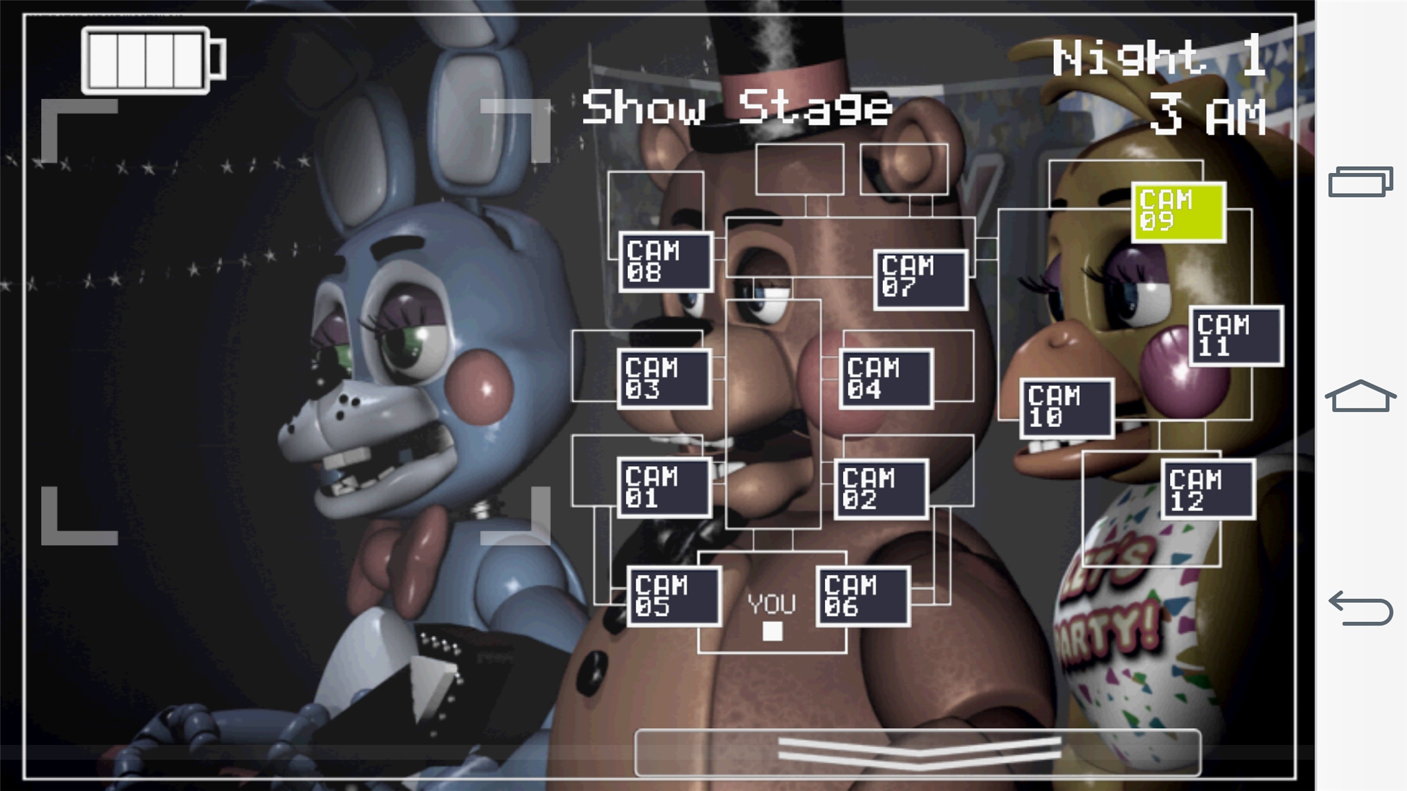 FNAF 2 камеры