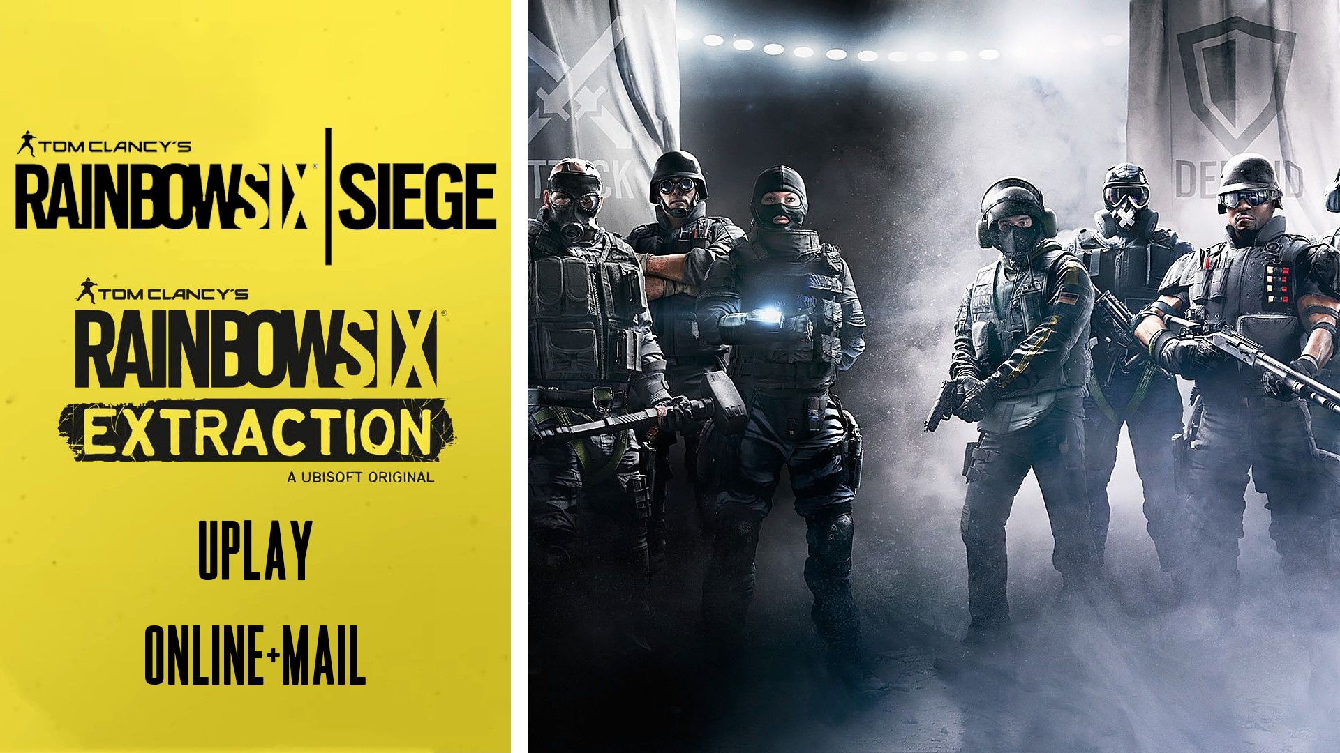 Buy [UPLAY] Rainbow Six Siege + Extraction full acces and download
