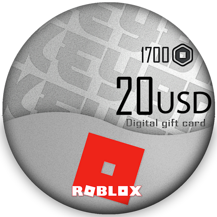 Roblox 20 USD - 1700 Robux