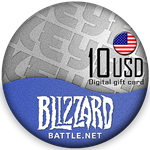 🔰 Blizzard Gift Card 💠 10$ (USA) [Без комиссии]