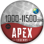🔰 Apex Legends:1000/2150/4350/6700/11500 COINS⭐EA APP