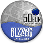🔰 Blizzard Gift Card 💠 50 Euro [Без комиссии] - irongamers.ru