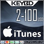*Apple iTunes Gift Card US*2-3-4-5-10-25-50-100$ США