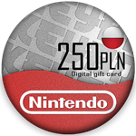 🔰 Nintendo Gift Card ⭕ 250 PLN (Польша) [Без комиссии]