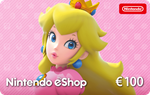 🎁 КАРТА ОПЛАТЫ NINTENDO ESHOP — 100 EUR [EU] | СКИДКИ