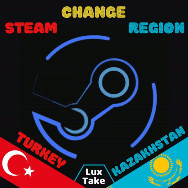 🔥 STEAM CHANGE REGION 🔥 TURKEY & KAZAKHSTAN (FAST) 🔥