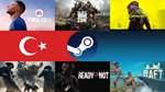 🔥 New Steam Account (Region Turkey / Full access) 🇹🇷