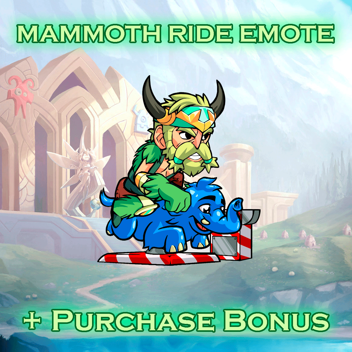 Brawlhalla | MAMMOTH RIDE EMOTE фото 1