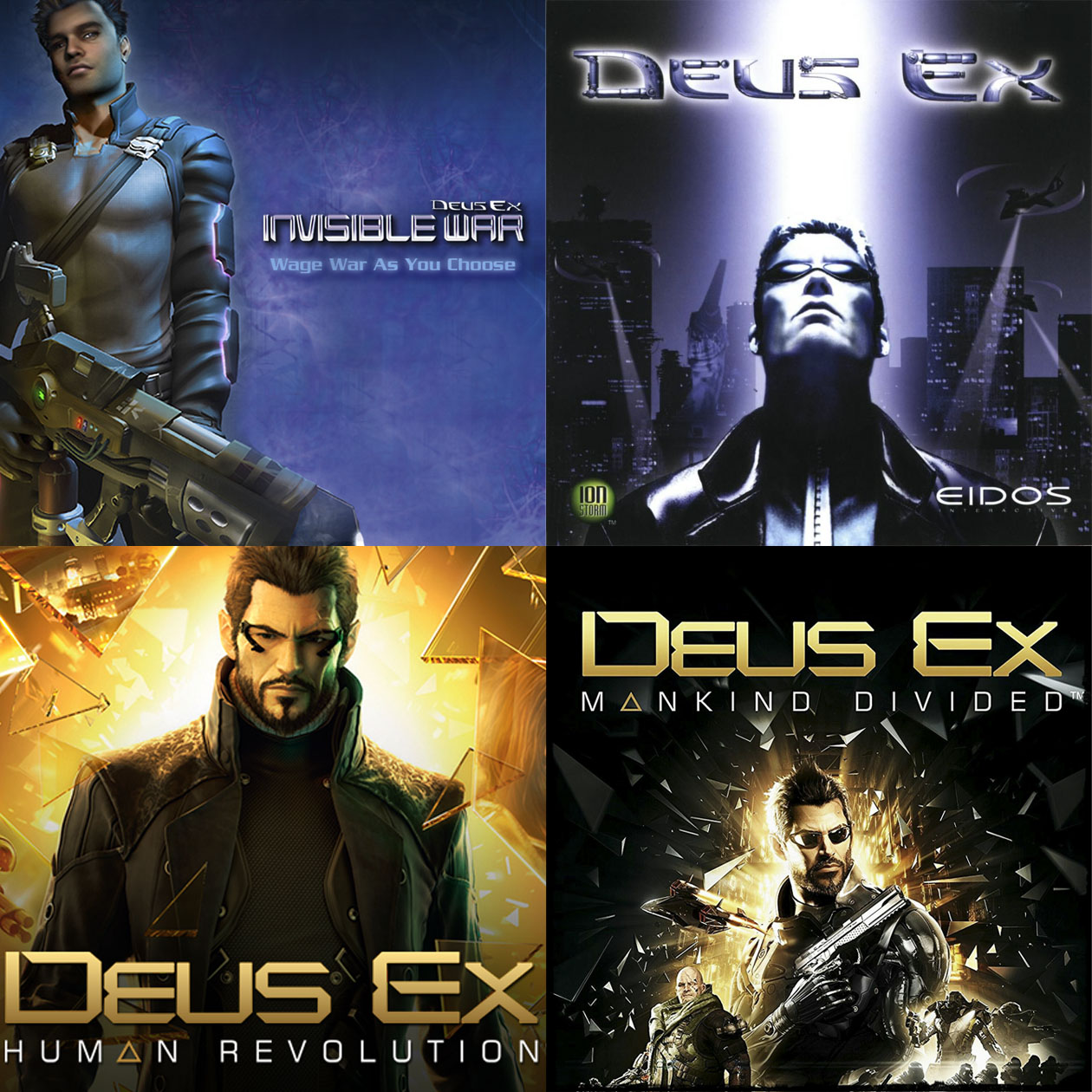 Deus Ex: Invisible War и 31 игра Steam GFN